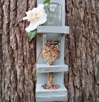 Кормушка для синиц с дозатором