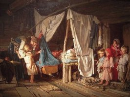 ипать . вот это полы ? неужели нельзя поправить половицы , тут же ноги переломаешь в темноте
