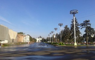 "Вы знаете как выглядит 60 летняя ель?" 

Знаю, вот реальные 60-ти летние ели на ВДНХ (точно такие же как на фотке на площади села Ярково), а не как на левой фотке из Интернета.