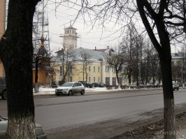 Водонапорка  ещё в  начале 20 века .
Пожарка буквально рядом через дорогу.