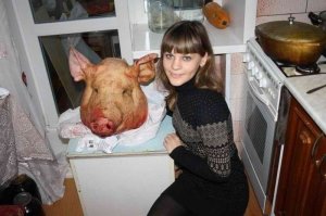 А глаза такие добрые...