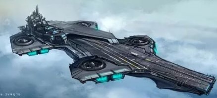 Налет авианосцев выглядиь так