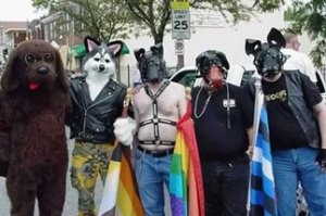 Это дико ржачно, когда ты в курсе, а топикстартер нет и пишет глупость по незнанию :)))

Вдвойне ржачно, потому что половина инета знает, чем заканчиваются такие релаксации :))
На фотках - представители субкультуры FURRY (пушистики).
Это - субкультура не литературная :) Не музыкальная.
А - sexual. 

А чувак пишет про какие то "способы расслабиться" не понимая, а чём конкретно он пишет :))
заливая нам чушь про "отдых после работы" :)

Ну как бы да, всё так и есть :)) Фурики после работы расслабляются, релаксация у них :))
Пойду отсмеюсь чтоли.

p.s.
google -  фурри