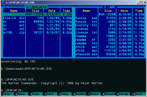 Вот настоящий Нортон Командер