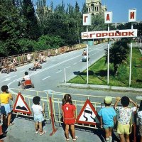 Это в Баку 70-80 годы на бульваре.