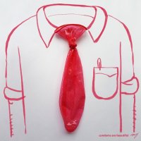 Думаю, где же я видел этот использованный "галстук"?