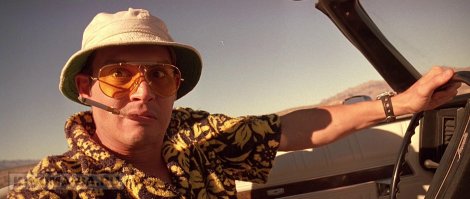 Джони Депп хорошо сыграл Хантера Томпсона.