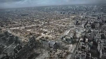 А это Варшава в 1945-ом.