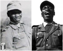 Да там всякой мрази хватало.Даже евреи,негры и индусы...