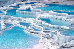 Памуккале, Турция. Безумно красивое место.