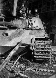 Танк Pz.Kpfw. VI Ausf. B Tiger II (Sd.Kfz. 182) с тактическим номером «222» принадлежал 501-му тяжелому танковому батальону СС (Schwere SS-Panzer-Abteilung 501) и входил в состав боевой группы Пайпера (Kampfgruppe Peiper). Машина была потеряна 19 декабря 1944 года во время наступления в Арденнах