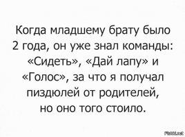 Воспитание братишки - стукача