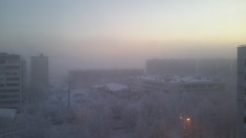 Усинск, Республика Коми минус 40.