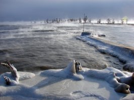 Сибирь, Байкал, минус 7 градусов по Цельсию...