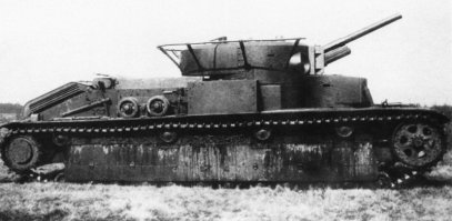 Советский средний танк Т-28, оборудованный опытной пушкой Ф-32 калибра 76,2 мм на полигонных испытаниях артиллерийской системы.

По результатам испытаний на вооружение для Т-28 была принята другая пушка — Л-11, которую можно было использовать для скорейшего перевооружения танков Т-28 (1939—1940 года). Пушка Ф-32 была рекомендована к установке на танки КВ и Т-34