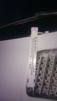 Ханты-Мансийск. 21 декабря 8-49 утра. До рассвета было -51.