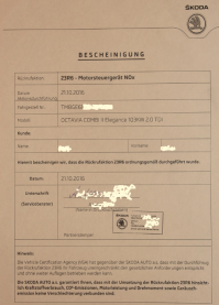 В Германии все просто:бесплатно меняют софт автомобиля.Выдают сертификат что  установка нового п.о. никак не отразится на технически эксплутационные хароктеристики.Дословно переводить ломы, у кого есть желание займитесь...  Цены на подерженные VW в Германии остались по прежнему высокие,есть конечно колебания но это скорее конец года-сезона...