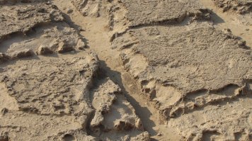 В Египте много загадочного, но многое становится обыденным, когда начинаешь про это узнавать.

Вот (на фото) эрозия камня. И это не строение, а плато, откуда вырубали блоки в Гизе.