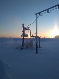 Пережили, сегодня в Урае (где "моржи купались"), -15, в шортах ходим. Самый пик морозов застал на работе. Работаю на промысле, в 10 утра -53, результат, обмороженное лицо и кончики пальцев. Но у нас еще ничего, задница была в Норильске.