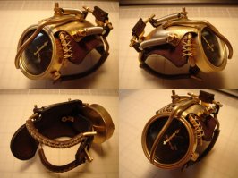 Работы в стиле стимпанк часового мастера из Японии по имени Харуо Суекичи.