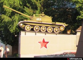 Танк Т-54. Бугульма. Наши дни.