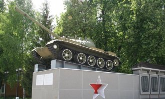 Танк Т-54. Бугульма. Наши дни.