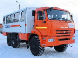 Пока что это лучший автобус для доставки в труднодоступные места.