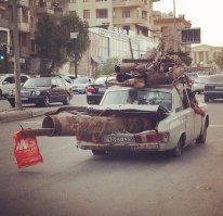 Металлолом едет сам в пункт приема.