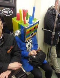 Модники из российского метрополитена
