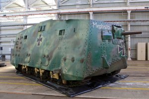 Единственный оставшийся оригинальный A7V