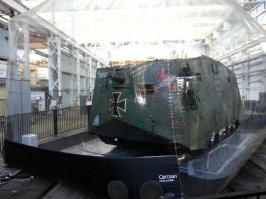 Единственный оставшийся оригинальный A7V