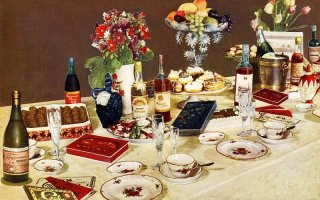 Это особо торкнуло...помню вначале 80-х сидели рассматривали эту самую "книгу о вкусной и здоровой пище" и думали: где это так красиво люди живут?