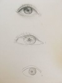 Я такой глаз за год не нарисую!