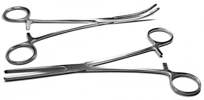 Это нифига не ножницы - это медицинский зажим, аффтар!