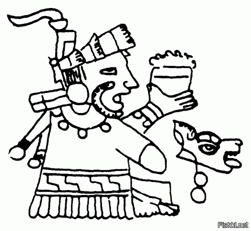 Боги ацтеков пьют пульке: