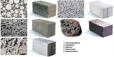 Сейчас применяют для строительства дома:
Керамзитобетонные блоки
     Пенобетонные блоки (Пеноблоки)
     Кирпич (Керамический)
     Газосиликатные блоки
     Опилкобетонные
     Шлакоблоки