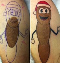 было пятно, стало говно. Окуенно замаскировали...