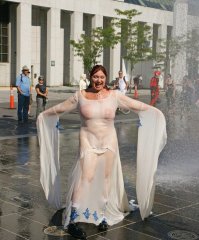 Одна из местных русалок.