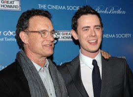 Вот второй сын Тома Хэнкса, актер.