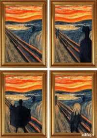 Чудаковатые портреты знаменитостей от художника Никаса Сафронова