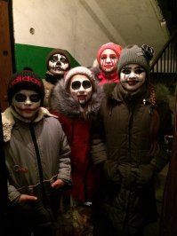 Интересно, что за стишки эти "колядовщики" рассказывали?