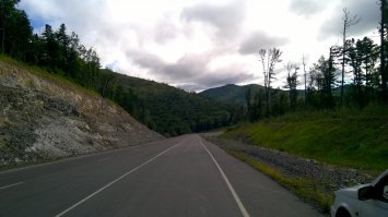 По дороге в порт Ванино Хабаровского края. У нас своей природы до задницы