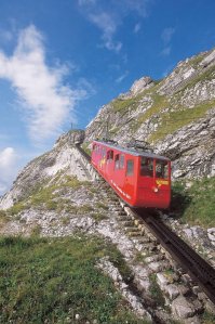 Самый лучший вид через заднее окно вагона.