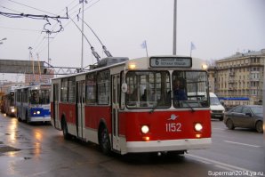 О великий и ужасный троллейбусий сохрани и унеси меня на работию в морозы сии.