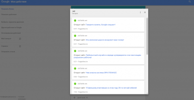 Автор забыл упомянуть,что гугл так же хранит поисковые запросы и всю историю действий в браузере