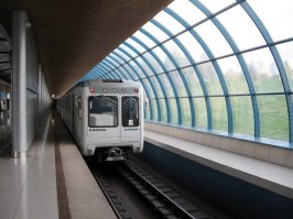 Одна из станций Казанского метро Аметьево