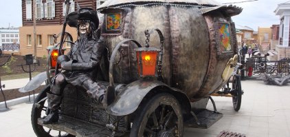 Скульптуры из металла, или что такое руки из правильного места