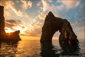 Золотые ворота, Коктебель.