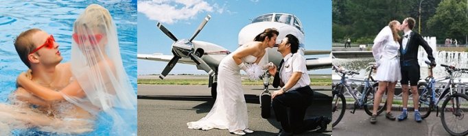 Безумные свадебные машины