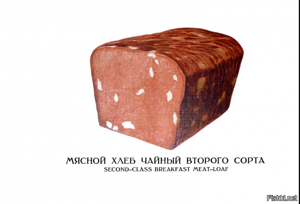 Это рецепт советской общепитовской котлеты, а не мясного хлеба.
В СССР мясной хлеб выглядел вот так: